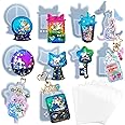 Resin Shaker Molds Set Game Consoles, Bottle, Cat's Paw, Crystal Ball 10 Silicone Trays with 5 Seal Films