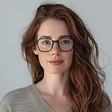 LONDON MOLE Hollywood Blue Light Blocking Glasses - Unisex Square Frames view 4