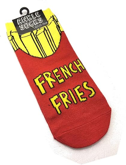 Amazon フライドポテト 女性用靴下 レディースアンクルソックス 靴下 通販
