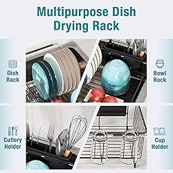 JASIWAY Dish Drying Rack in Sink- Over The Sink