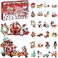 Advent Calendar 2024 Kids Adults,24 Days Gift Box Christmas Countdown Calendar for Girls and Boys 12 In 1 Advent Calendar 2024 Building Blocks Toy Set