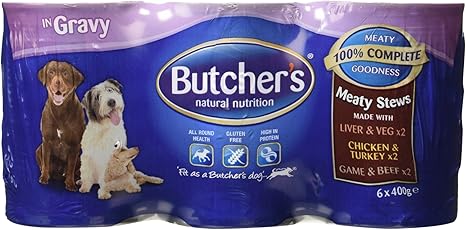 Butcher S Meaty Stews Chunks In Gravy 6 X 400g Amazon Co Uk