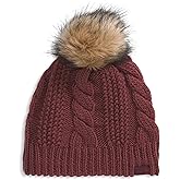 The North Face Womens Oh Mega Fur Pom Lined Beanie