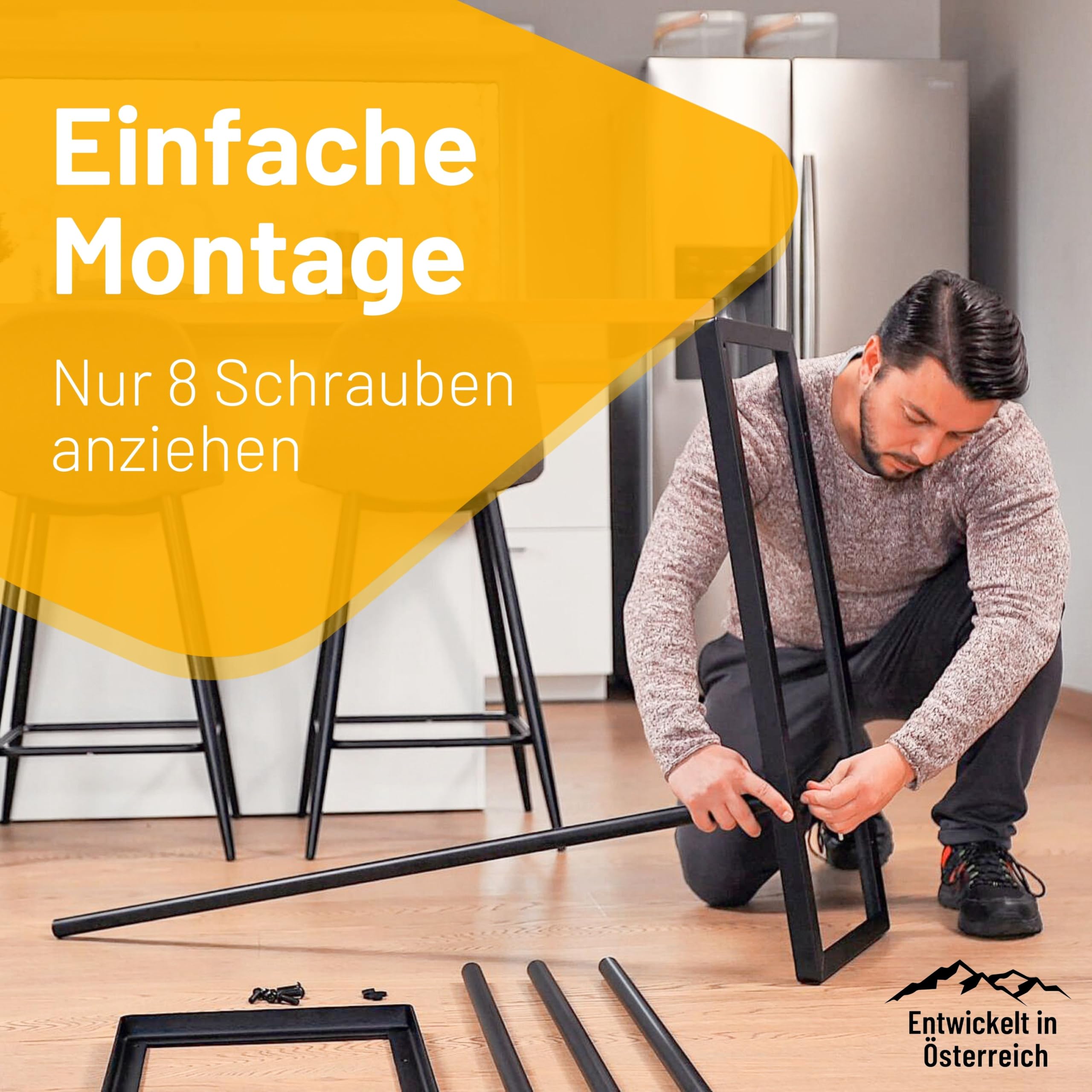 D&D Living® CRINO Getränkekistenregal 6 Kisten | Das Original Getränkeregal | maximale Stabilität und Leichter Aufbau | entwickelt in Österreich 6