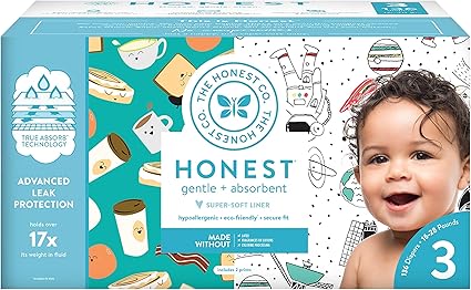 honest company size 3 diapers