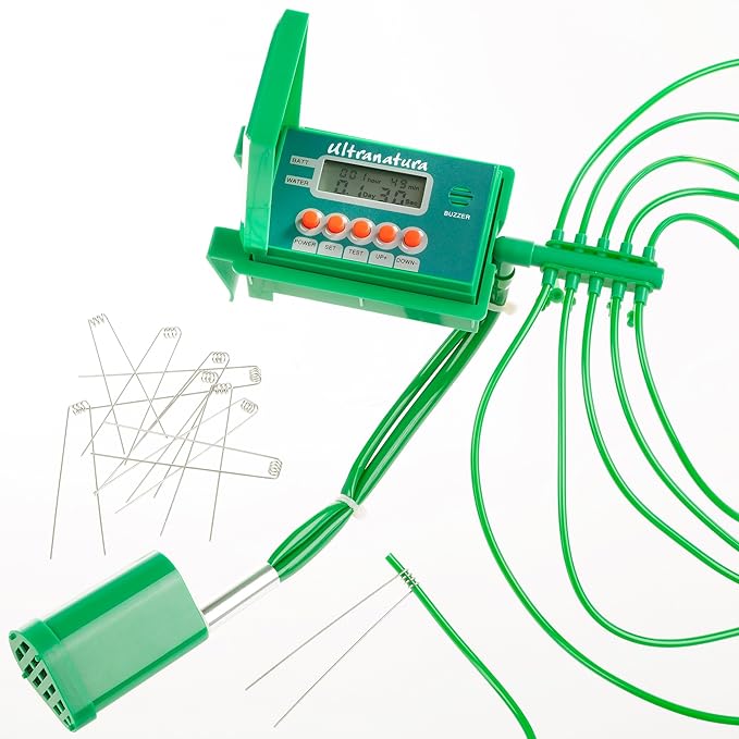 Ultranatura automatic holiday plant irrigation system Amazon.co.uk