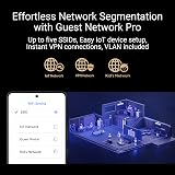 ASUS RT-BE88U Dual-Band WiFi 7 Router AiMesh 10G SFP+ Quad 2.5G 1G Ports view 5