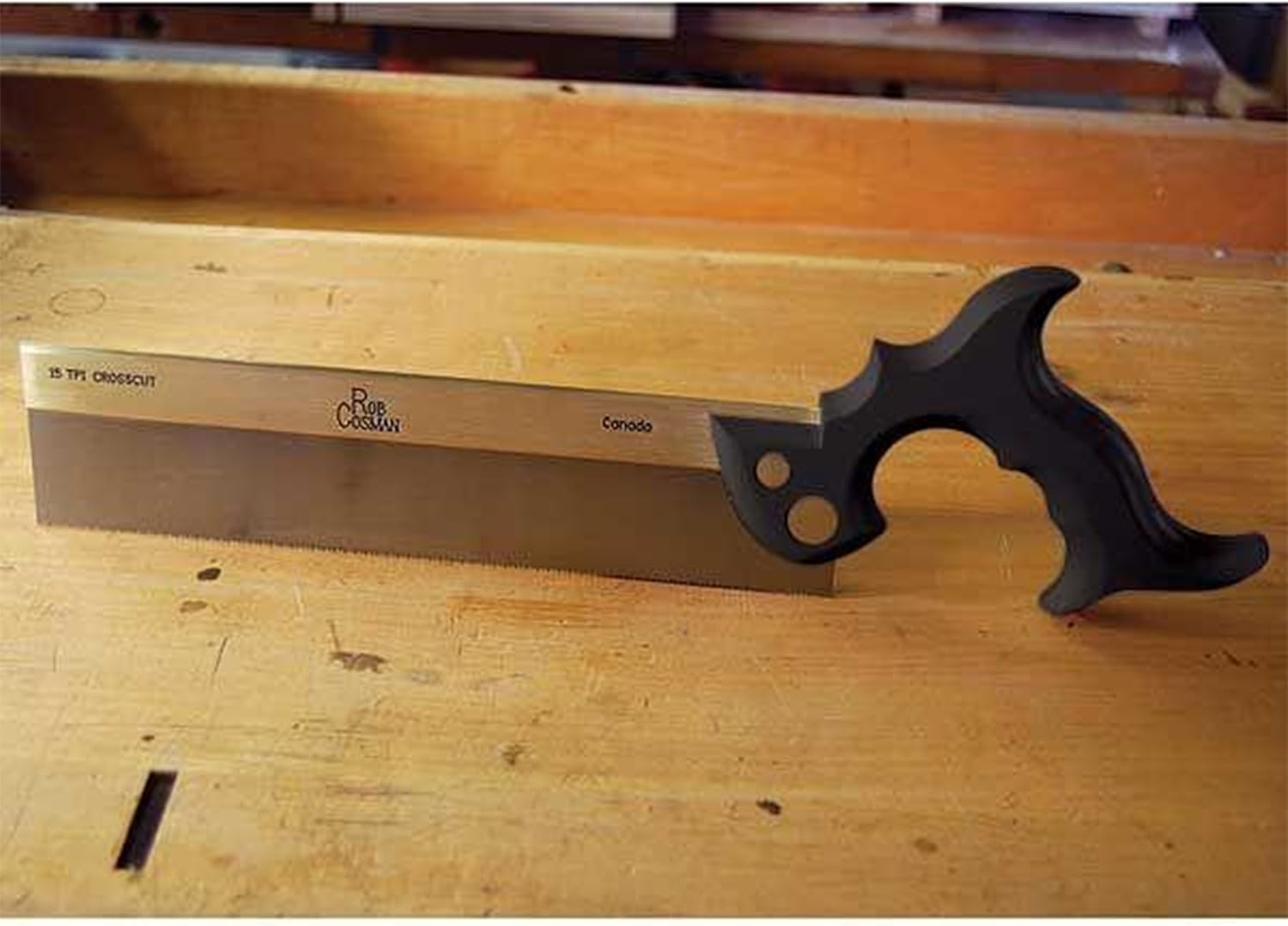 Rob Cosman's Professional Crosscut Joinery Saw Black Resin Handsaws