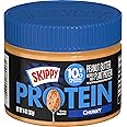 SKIPPY Peanut Butter Blended with Plant Protein, Chunky, 14 Ounce (Pack of 6), 84 Ounce