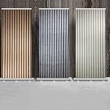 Trafagala Wood Slats Wallpaper 950cm x 53cm Oak Natural Brown Panelled view 7