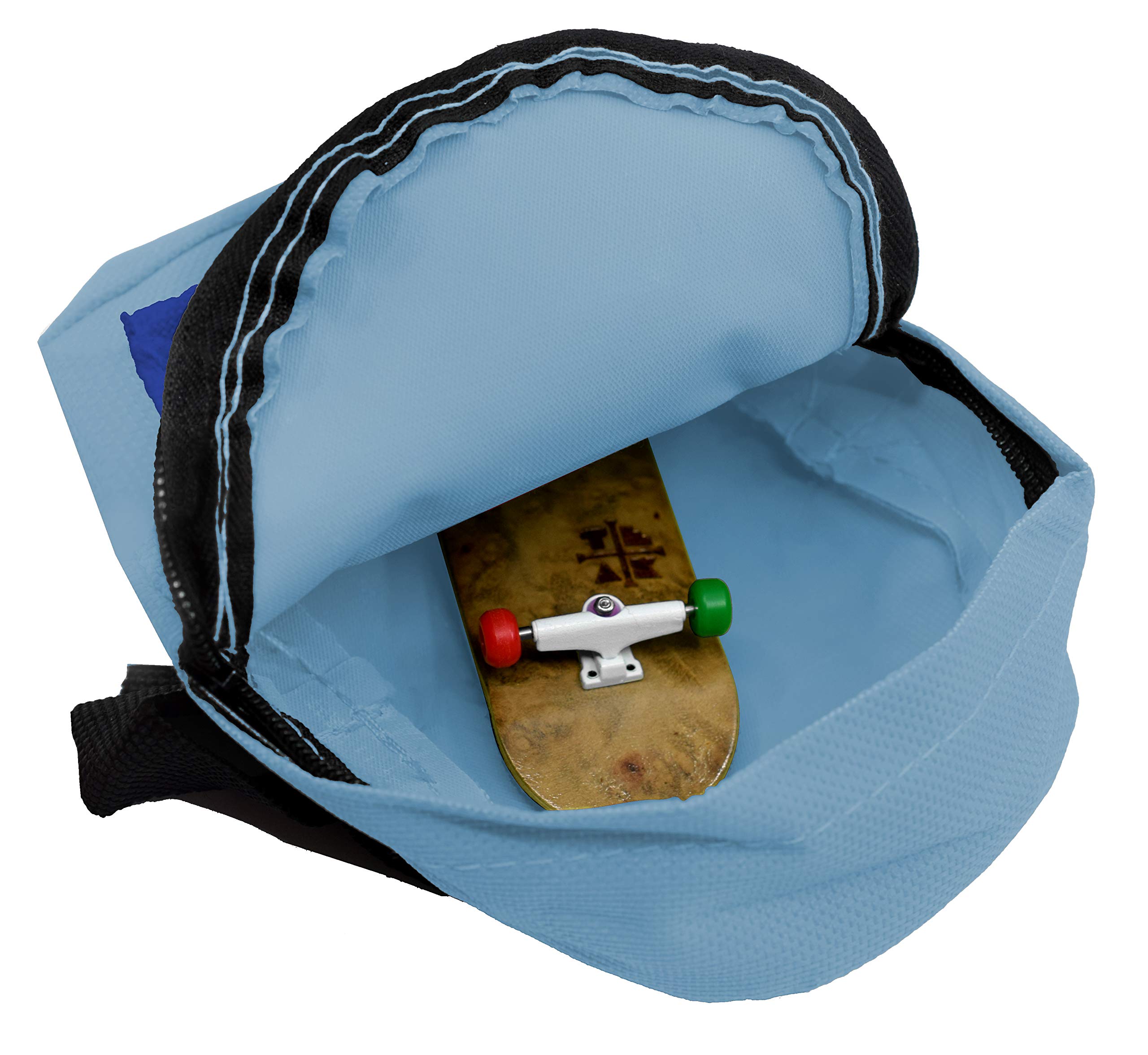 Teak Tuning Fingerboard Backpack Case, Blue - 5