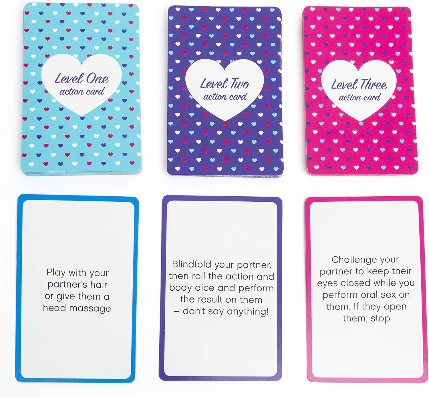 Lovehoney Oh! Adult Board Game for Couples with Blindfold Cards and Tickler, Multicoloured - Image 3