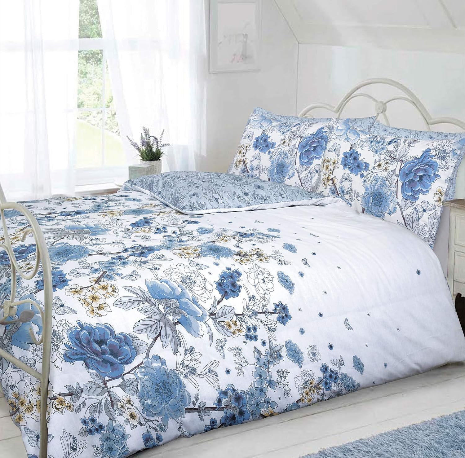 Pazzi London Sketch Floral Designer Poliestere Cotone Set Copripiumino Con Federa Da Letto Singolo Matrimoniale Super King Size Coral Doppio Poliestere Cotone Tessili Per La Casa Casa E Cucina Nsb Group Com