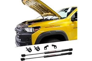 Redline Tuning 21-16014-02 Hood QuickLIFT PLUS System Compatible with Chevy Colorado & GMC Canyon 2023+ (All Black Components)