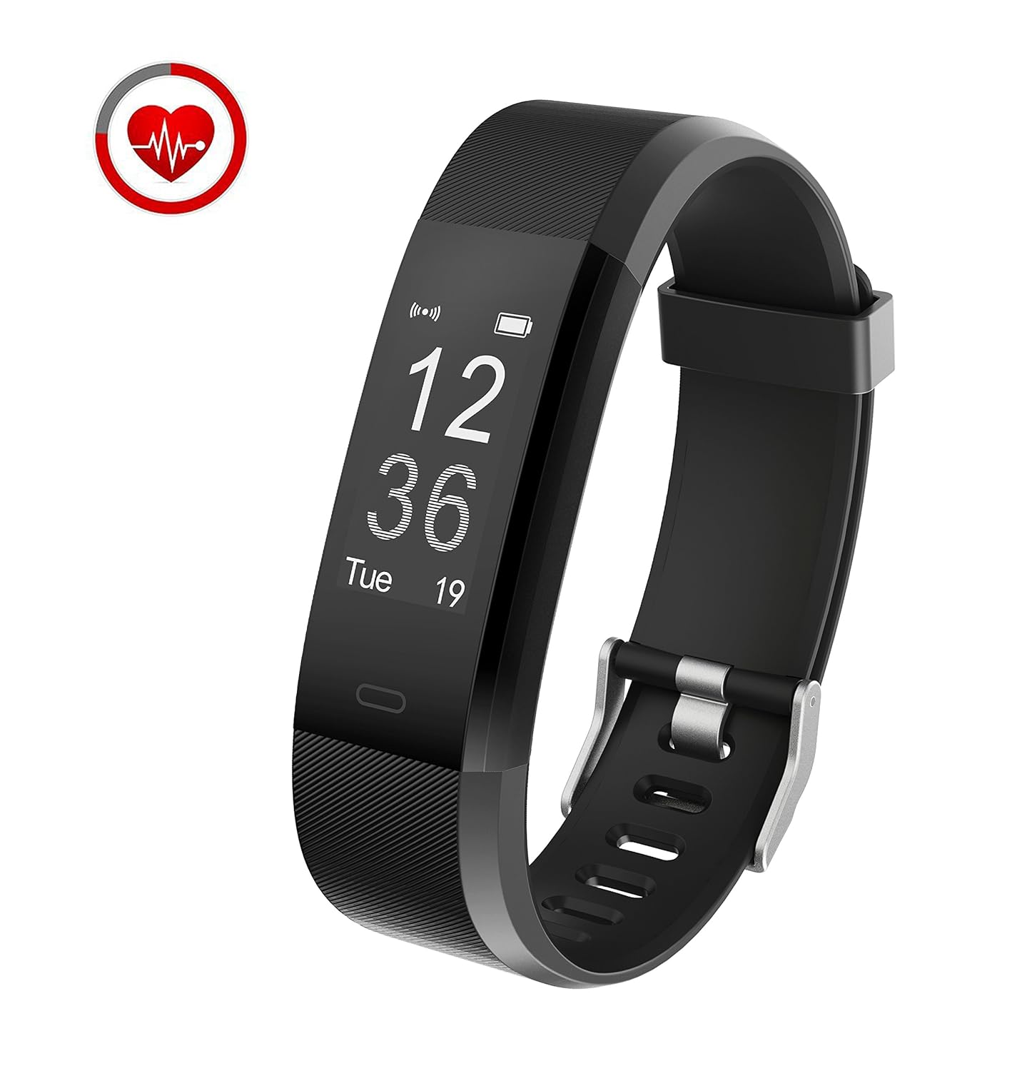 Fitness Tracker Con monitor de ritmo cardíaco Vigorun YG Plus Rastreador de