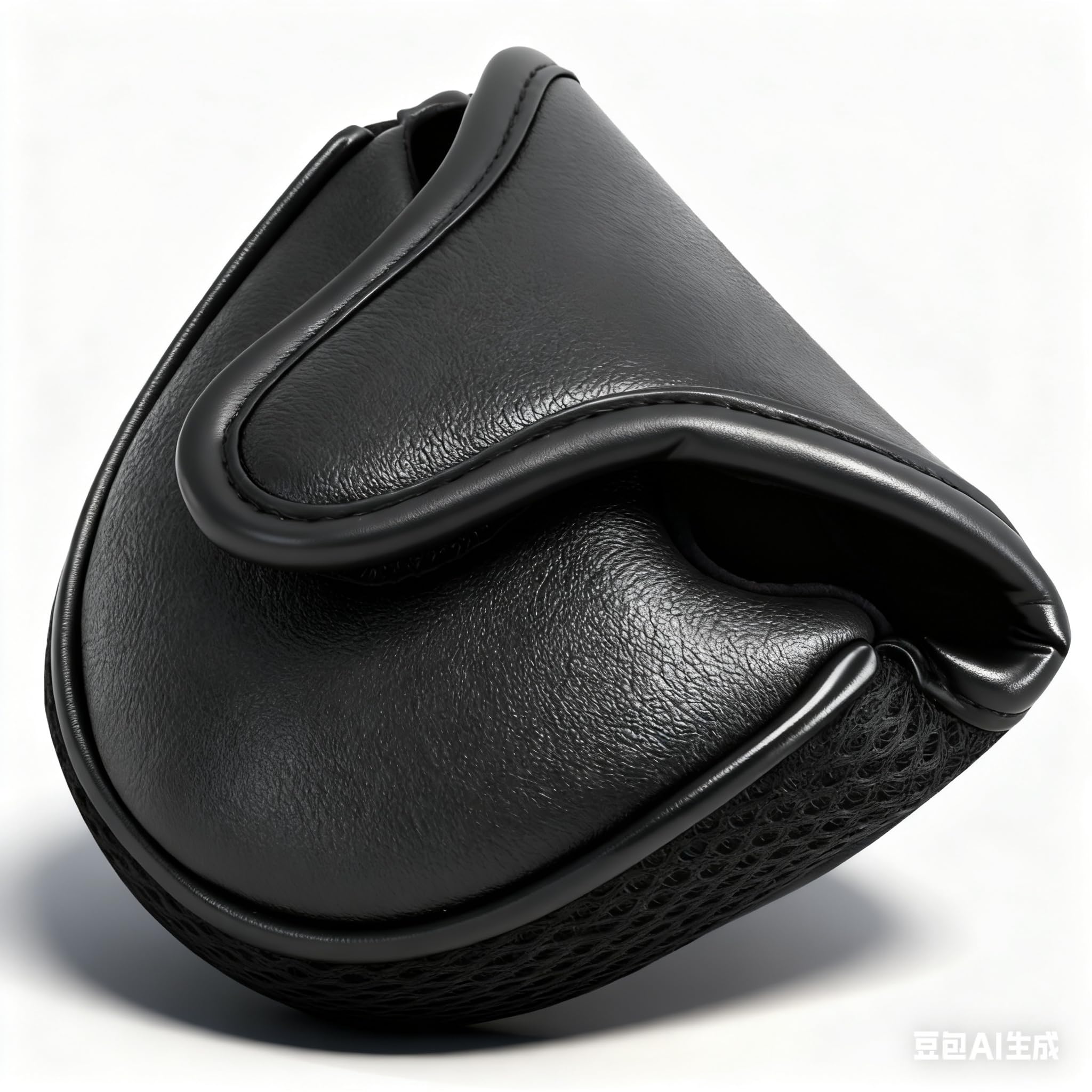 VGEBY Golf Putter Cover - PU Leather Guard, Waterproof Mallet Head Cover (Black) for Callaway & Odyssey