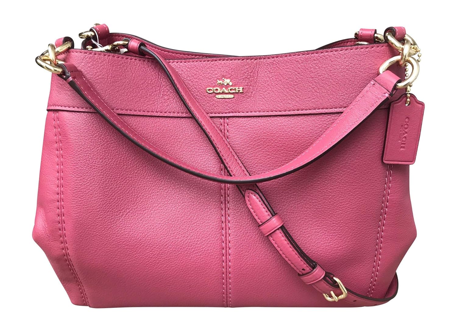 coach pebbled leather small lexy shoulder bag handbag