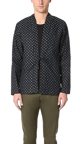 naked and famous kimono print