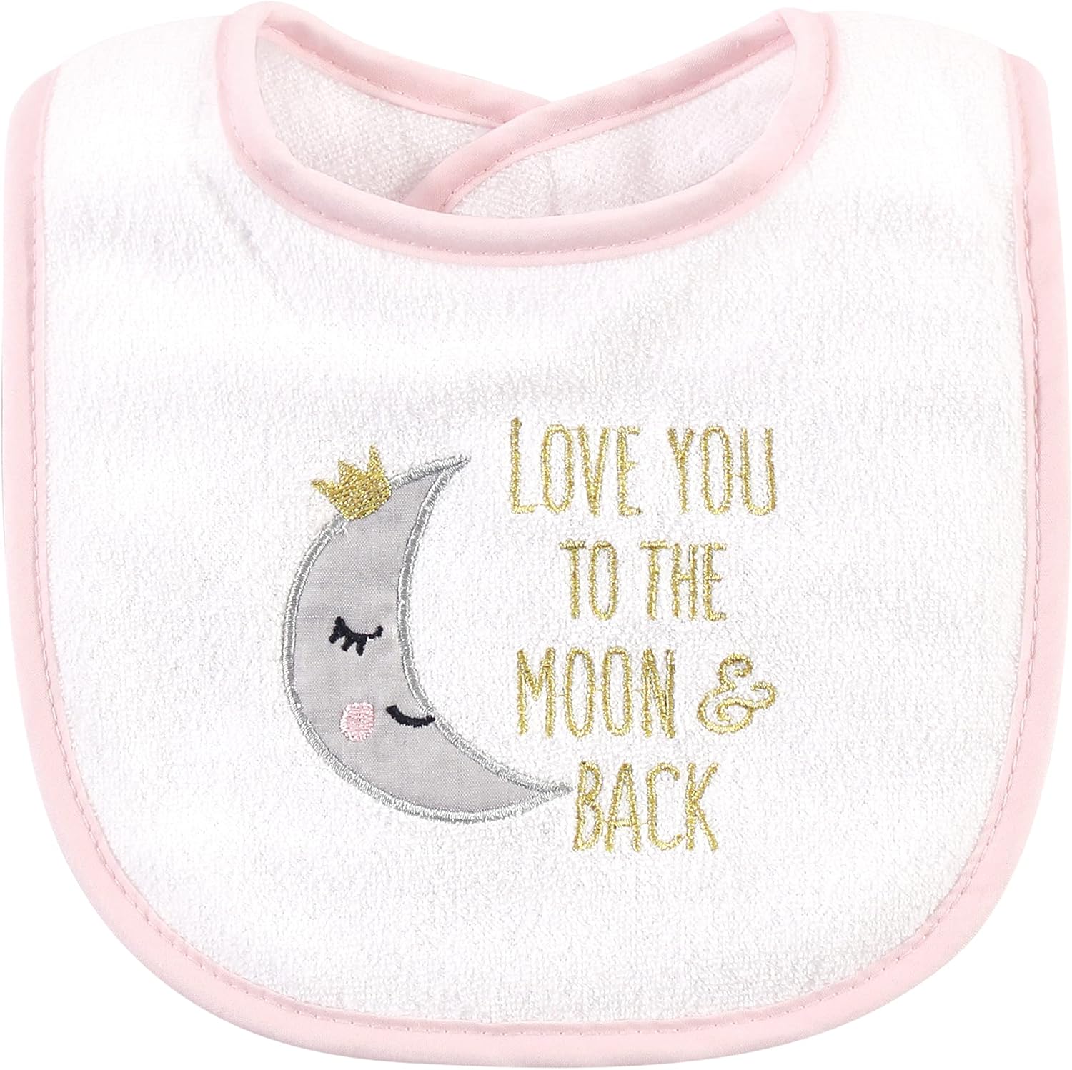 Hudson Baby Unisex Baby Cotton Terry Bib and Burp Cloth Set, Dreamer, One Size: Baby