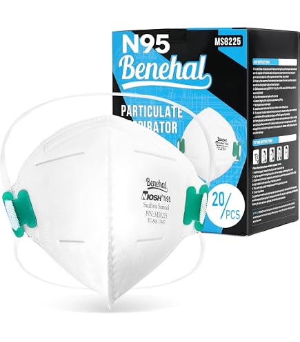 Amazon.com: Makrite SEKURA N95 Foldable Particulate Respirator