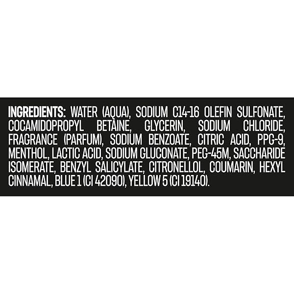 AXE COOL OCEAN MEN’S BODY WASH WITH ESSENTIAL OILS 12H REFRESHING SCENT BODY WASH FOR MEN, CLEAN AND FRESH SCENT 16 OZ