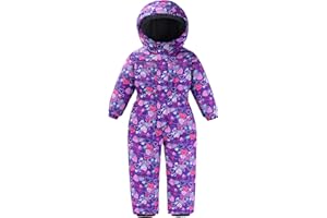 M2C Boys Girls One Piece Snowsuit Winter Warm Ski Coveralls
