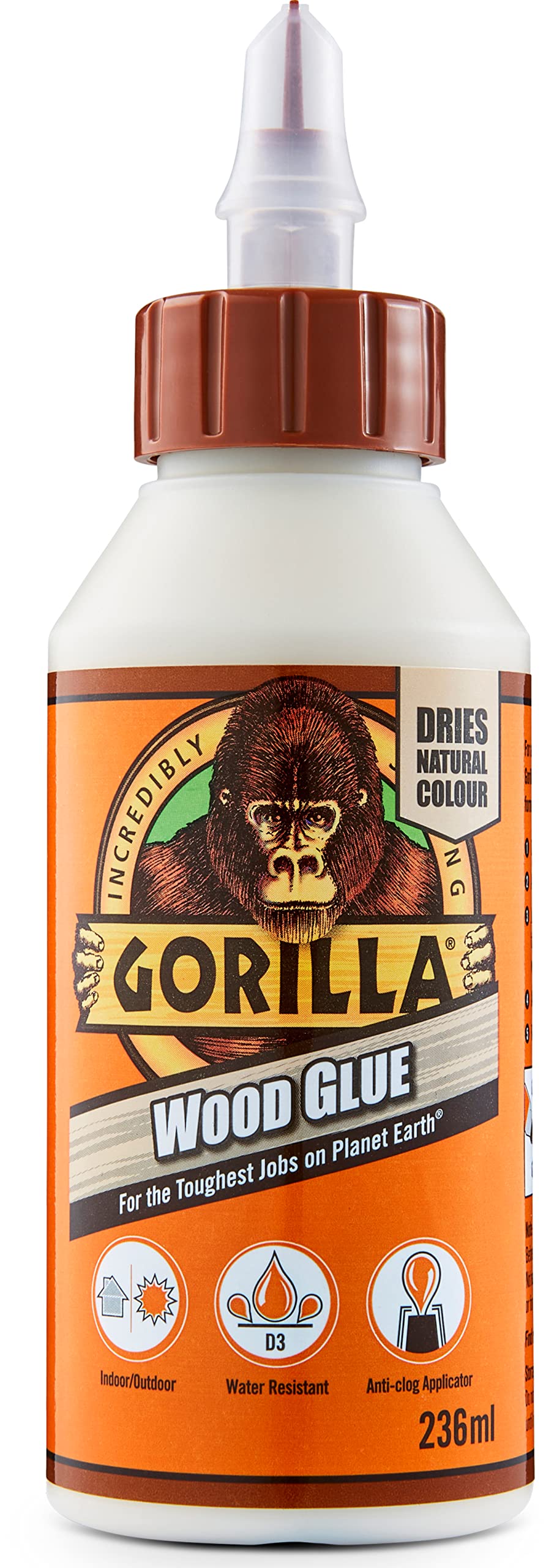 Photo 1 of 236ml Gorilla Waterproof Wood Glue