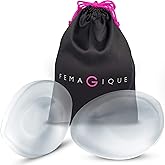 FEMAGIQUE Silicone Gel Bra Inserts Push Up Breast Cups - Cleavage Enhancers pads