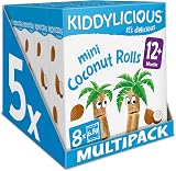 Kiddylicious Coconut Rolls Kids Snack 8x5 Rolls 40 Total 12+ Months view 1