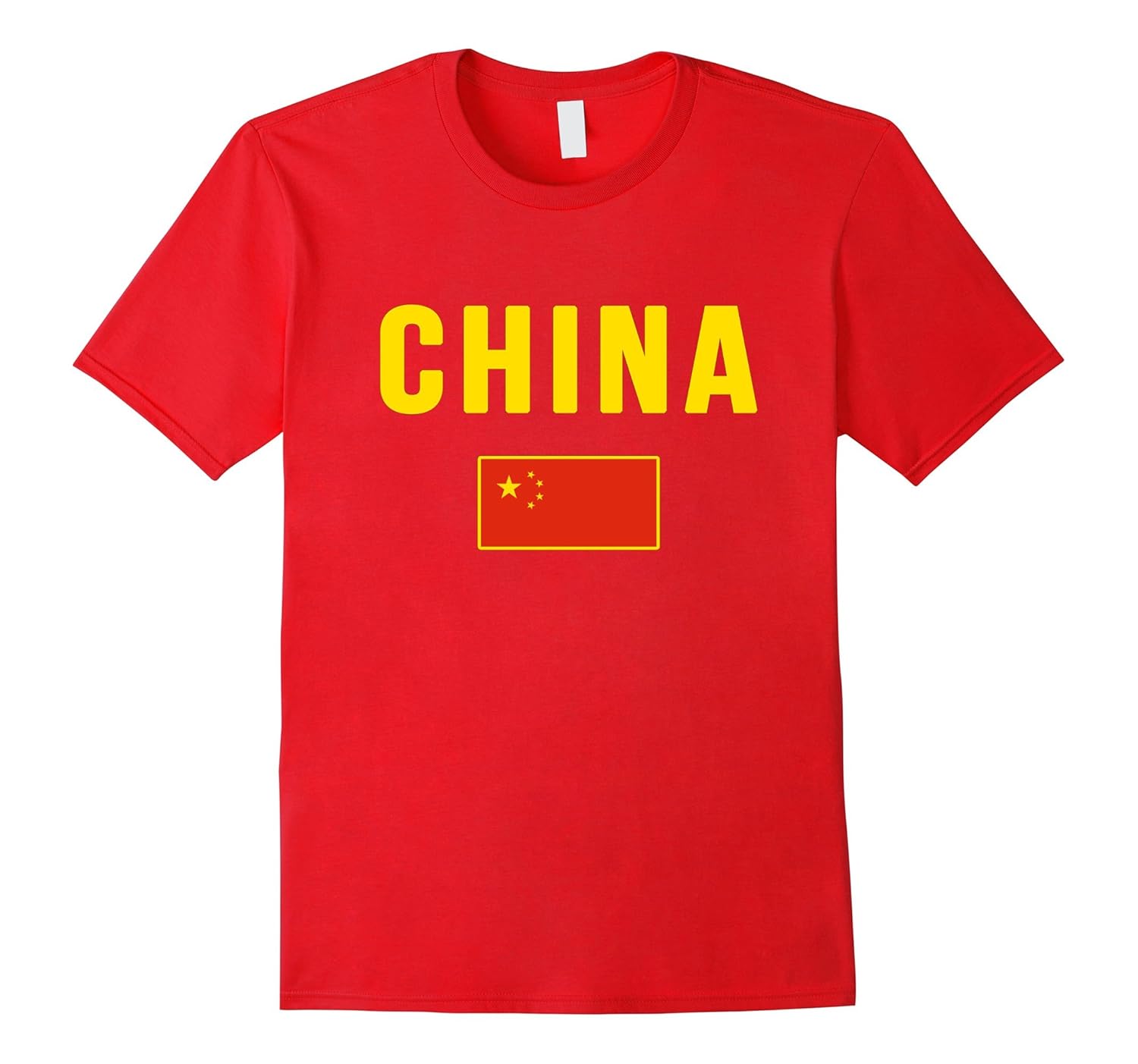 China T-shirt Chinese Flag Tee Shirt-ANZ