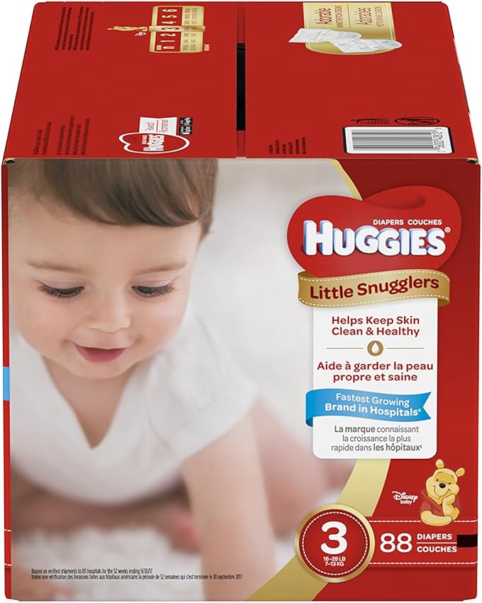 huggies little snugglers diapers size 3