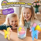 Coodoo Unicorn Hatching Rainbow Eggs 6 Pack Kids Toys Craft Kit Gift view 4