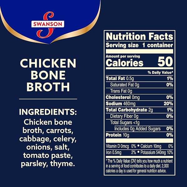 SWANSON SIPPING CHICKEN BONE BROTH, 10.75 OZ MICROWAVABLE CUP
