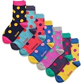 COTTON DAY 7 Days of the Week Kids Girls Cute Fashion Design Socks Gift Box | Nature, Soft, Breathable, Combed Cotton Oeko-Tex Standard 100 Certified, Seamless Toe