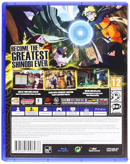 Naruto To Boruto Shinobi Striker Ps4 Amazon De Games