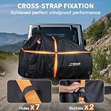 Faireach 800D Waterproof Bike Cover for 2 Bikes with Straps & Bag view 3