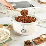 Salter Retro Cream 3.5L Slow Cooker 200W 3 Heat Settings Keep Warm view 5