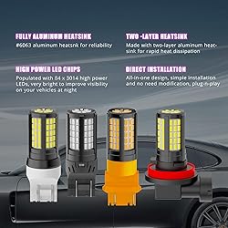 Alla Lighting 4014-84 SMD BA15S 7506 1156 LED