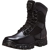 ROCKY FQ0002165 8" Alpha Blk WP Extra Wide 9.5 Duty Boots