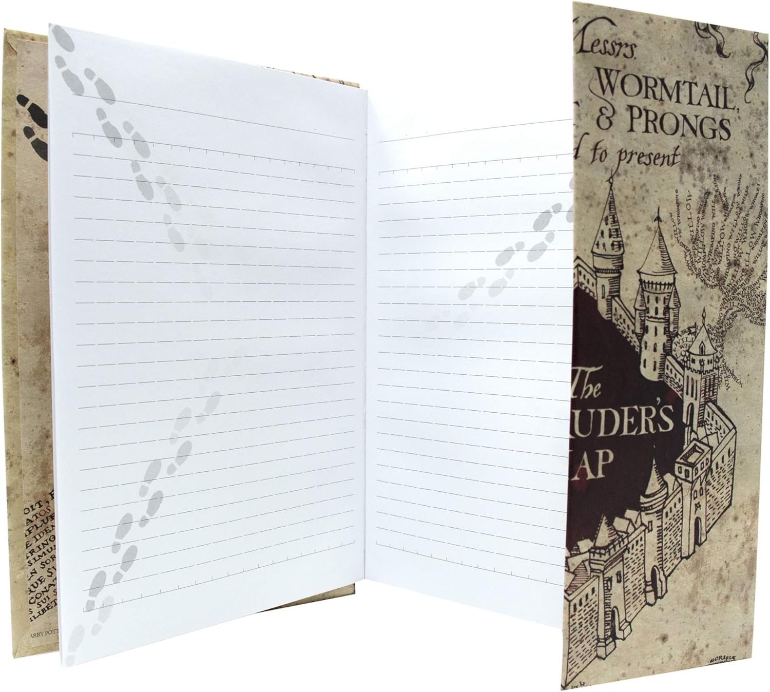 Blue Sky Designs Harry Potter Marauders Map A5 Notebook - Image 5