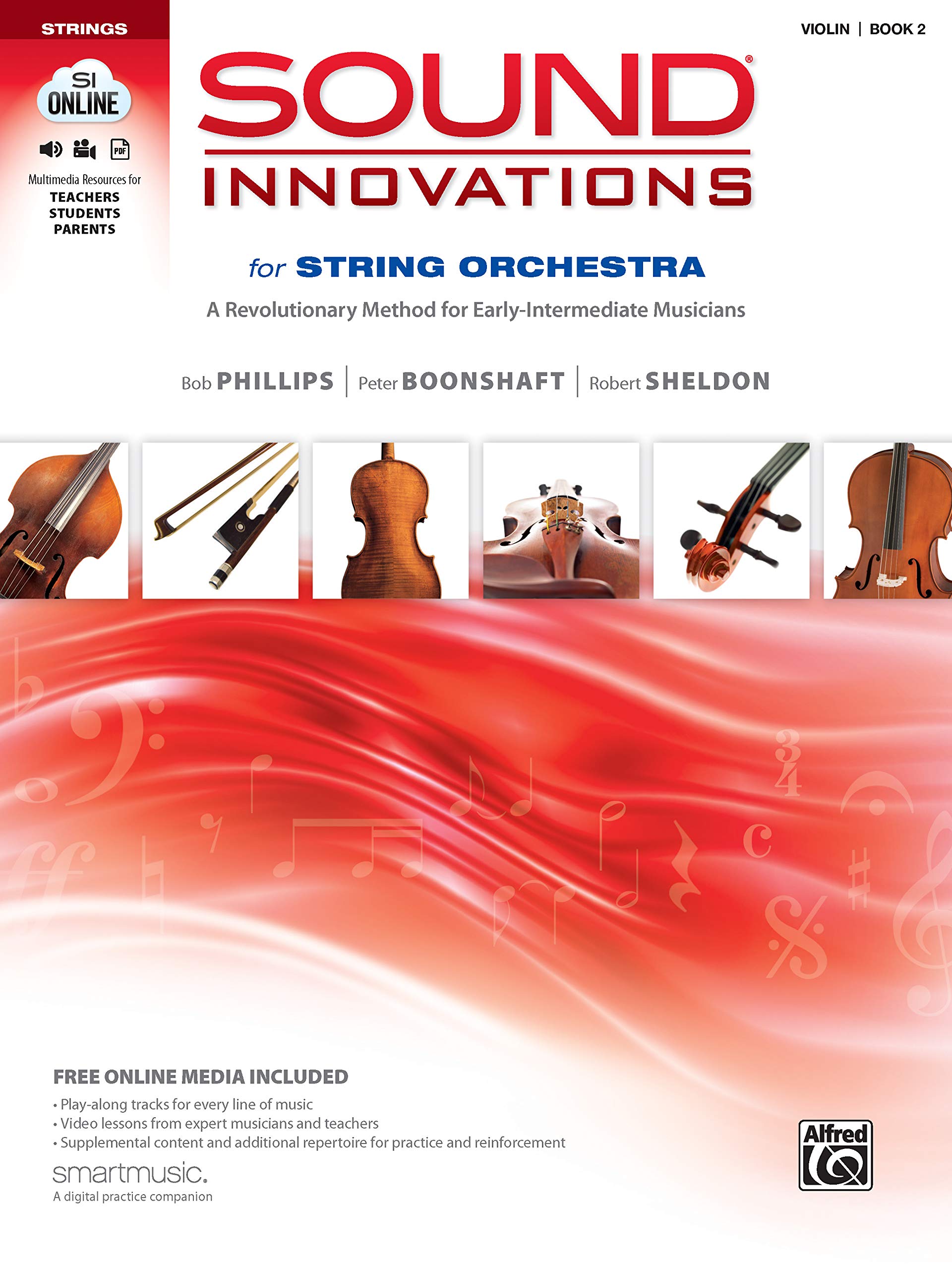 Sound Innovations For String Orchestra, Bk 2: A Revolutionary Method For Early-Intermediate Musicians (Violin), Book, Cd & Dvd (Sound Innovations Series For Strings) (9780739067956)