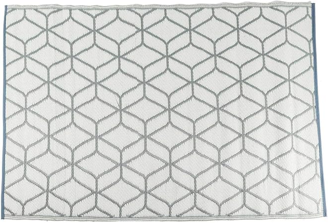 Homescapes Wetterfester Outdoor Teppich Mit Geometrischem Muster