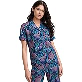 Jockey Women's Sleepwear Soft Touch Luxe Woven Short Sleeve Top