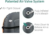 TREKOLOGY Ultralight Inflatable Camping Pillow Ergonomic Neck Lumbar Support view 4