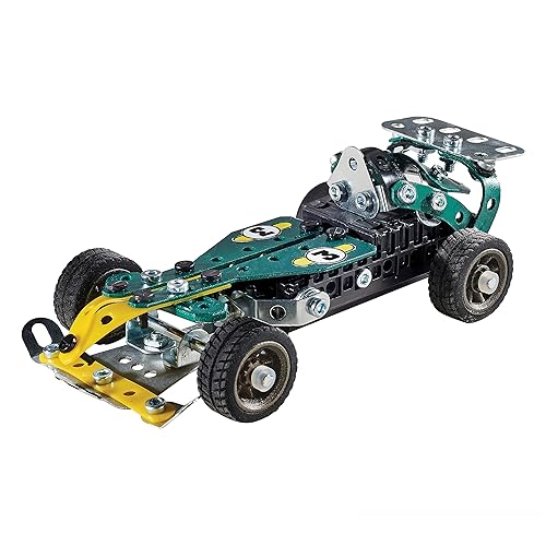 MECCANO by Erector in Roadster Pull Back Car Building Kit