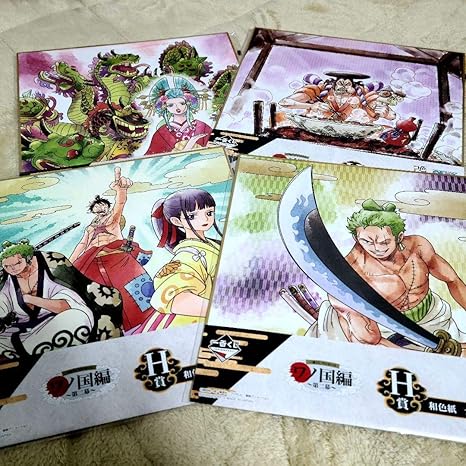 Amazon Co Jp 一番くじ ワンピース H賞和式紙 ホビー 通販