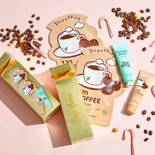 TONYMOLY DEJA BREW COFFEE SKINCARE SET, 3.2 OZ.