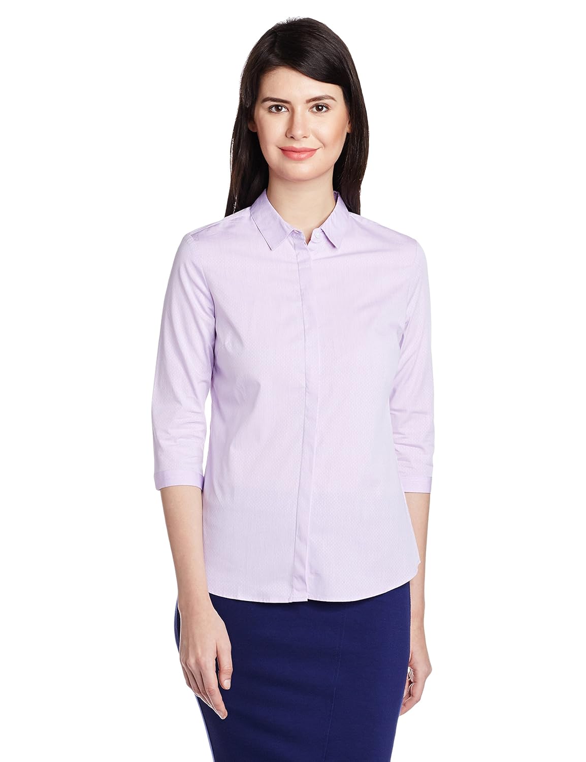 van heusen woman women's body blouse shirt
