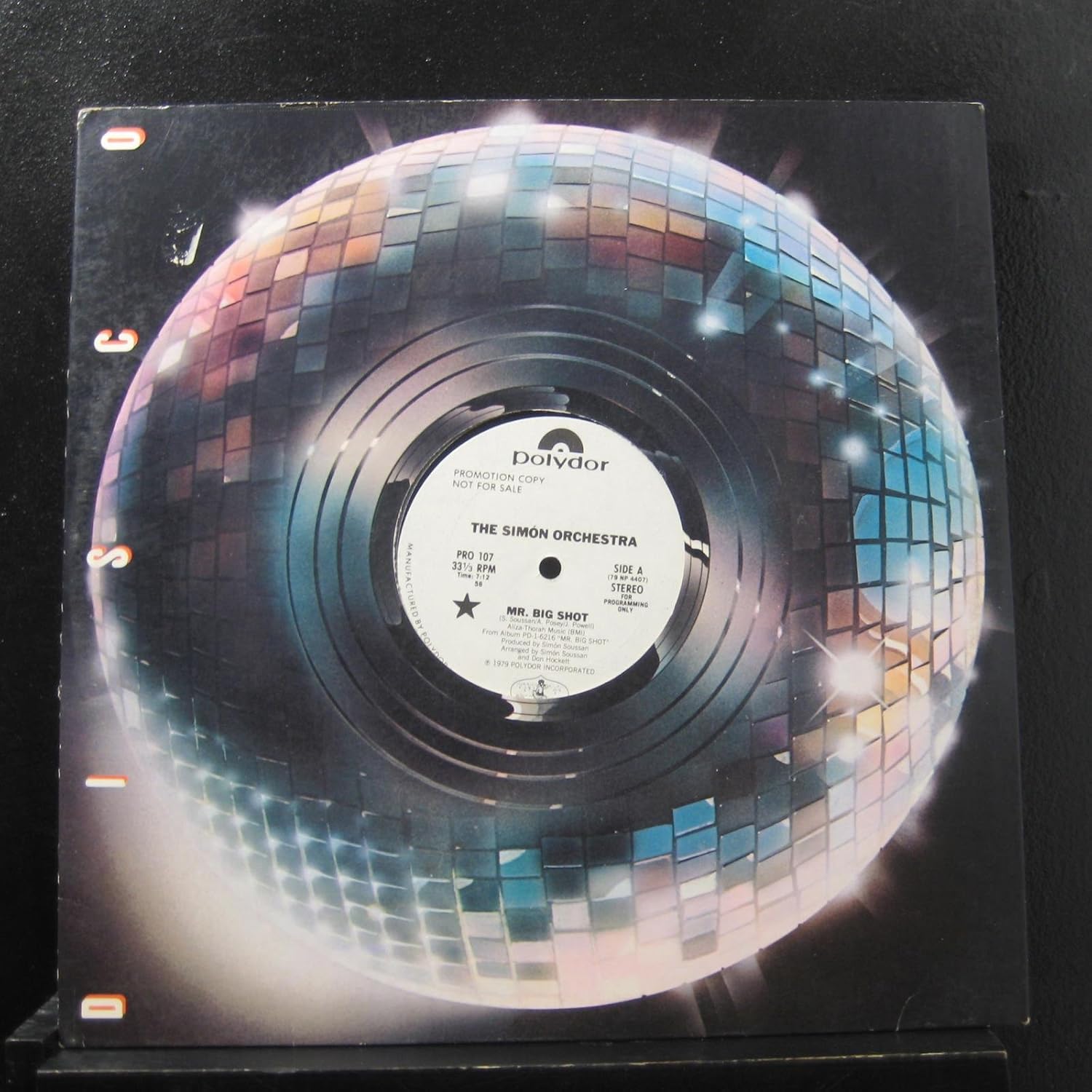 Mr Big Shot Vinyl Record Simon Orchestra The Amazon Es Musica