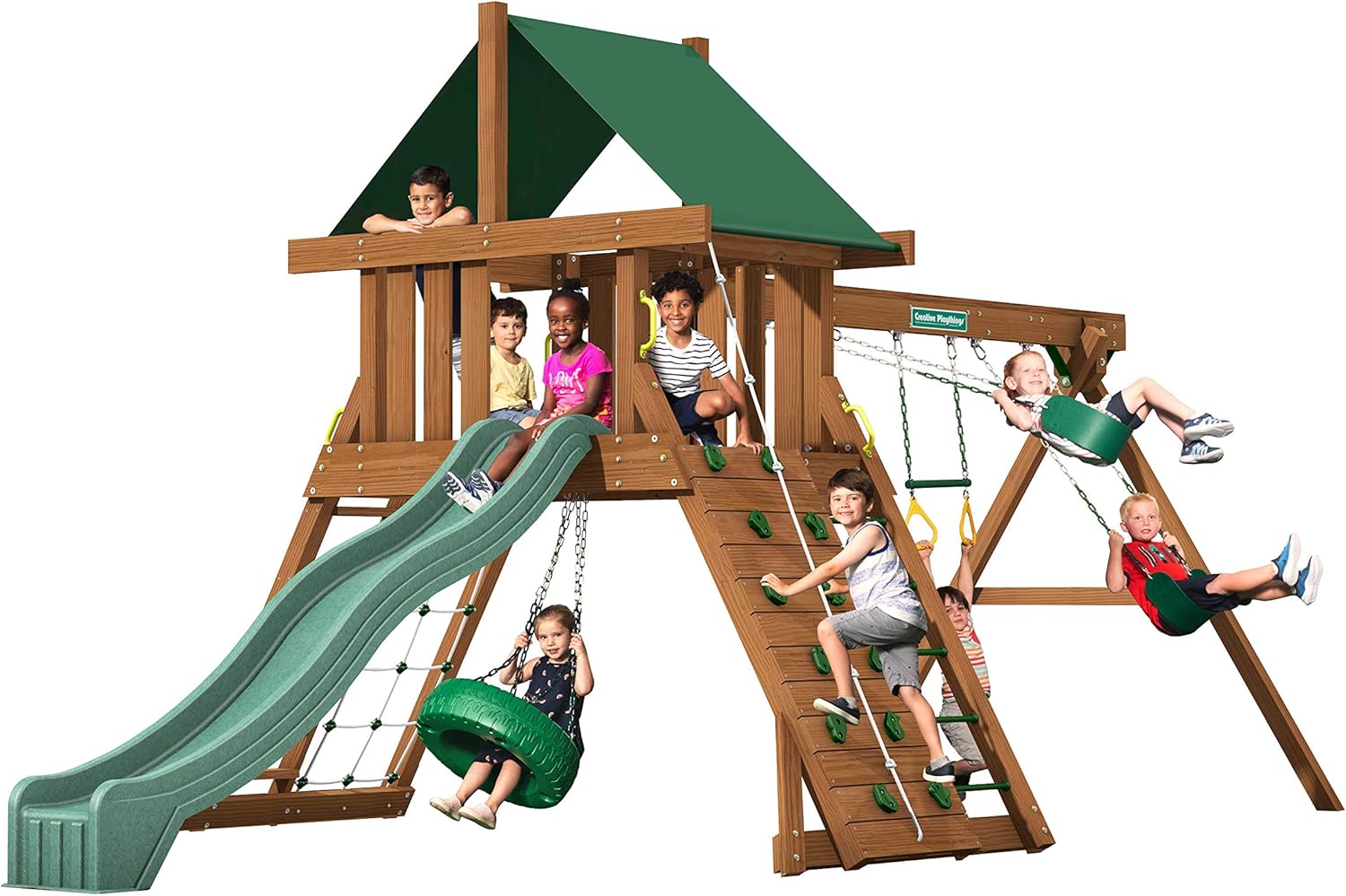 creative playthings swing set